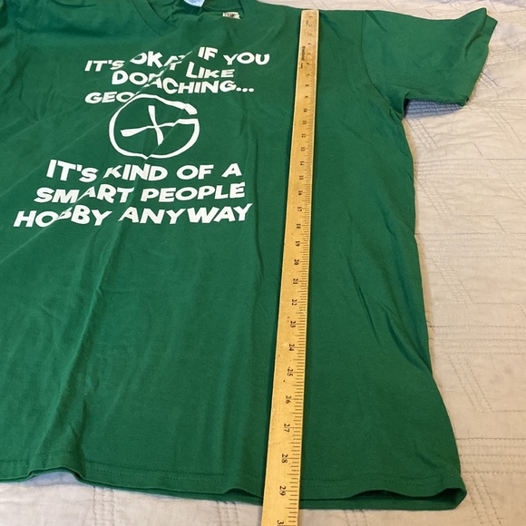 Men’s xl “it’s ok if you don’t like geocaching” tee t-shirt -geocache - New! - Picture 4 of 4